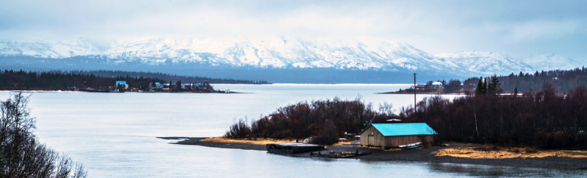 The village of Aleknagik lies at the south end of a lake of the same name, about 15 miles up the Wood River from Dillingham in Alaska's Bristol Bay.