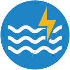 Marine energy icon