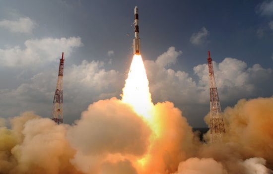 Indian rocket blast off 