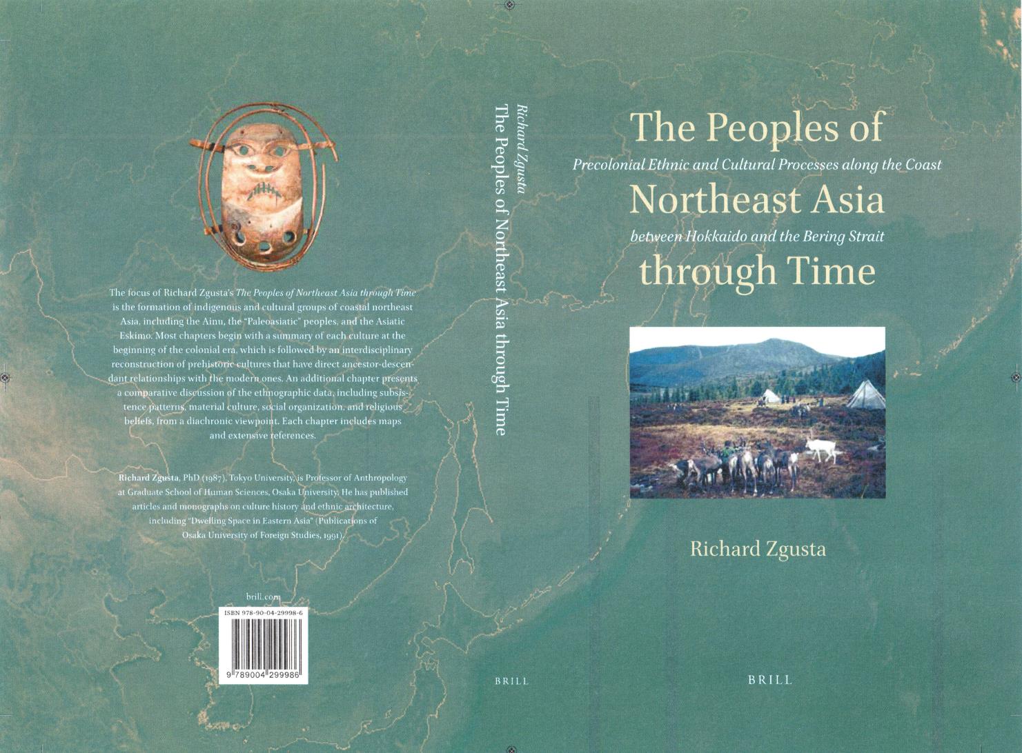 Book cover for The Peoples of Northeast Asia Through Time by Richard Zgusta