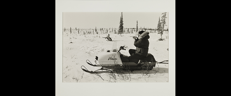 Alex Harris, Caribou Hunting, Ambler, October 1973, UAP1986-052-085