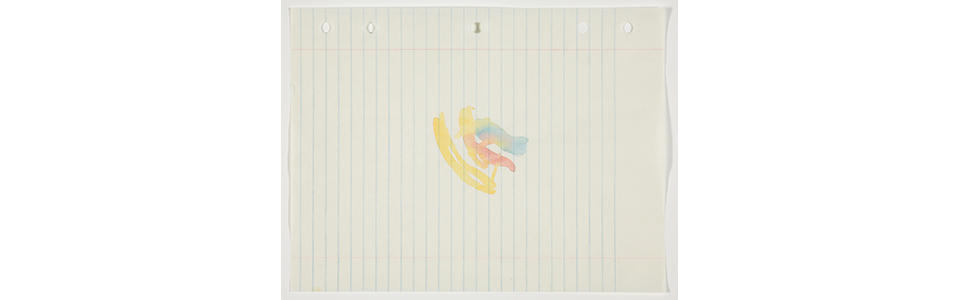 Richard Tuttle, Loose Leaf Notebook Drawings - Box 12, Group 1, 1980-82, UA2009-012-046a