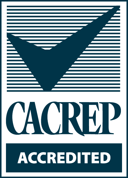CACREP accreditation badge