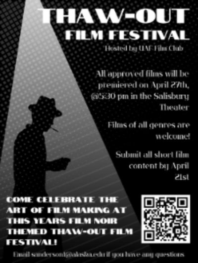 Thaw out film festival poster 2024
