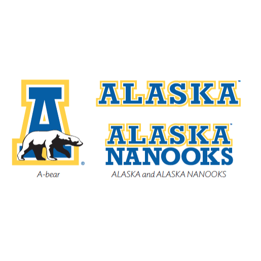Alaska Nanooks athletic logo example
