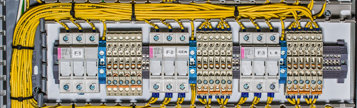 A test circuit board being utilized at the Alaska Center for Energy and Power