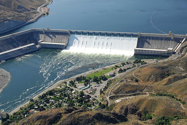 The Grand Coulee Dam today