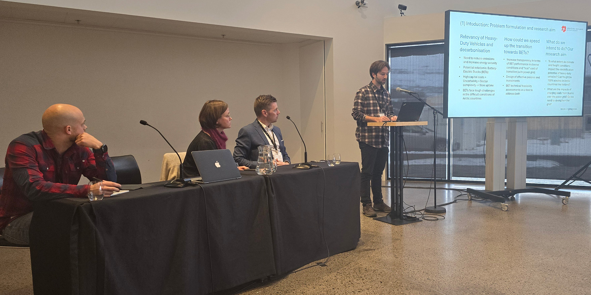 The energy transition pathway session at the Arctic Energy Forum in Akureyri, Iceland in October generated useful discussions on the potential for secure and affordable energy solutions. Photo by Magnus de Witt/ACEP.