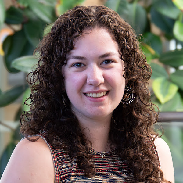 A headshot of a person