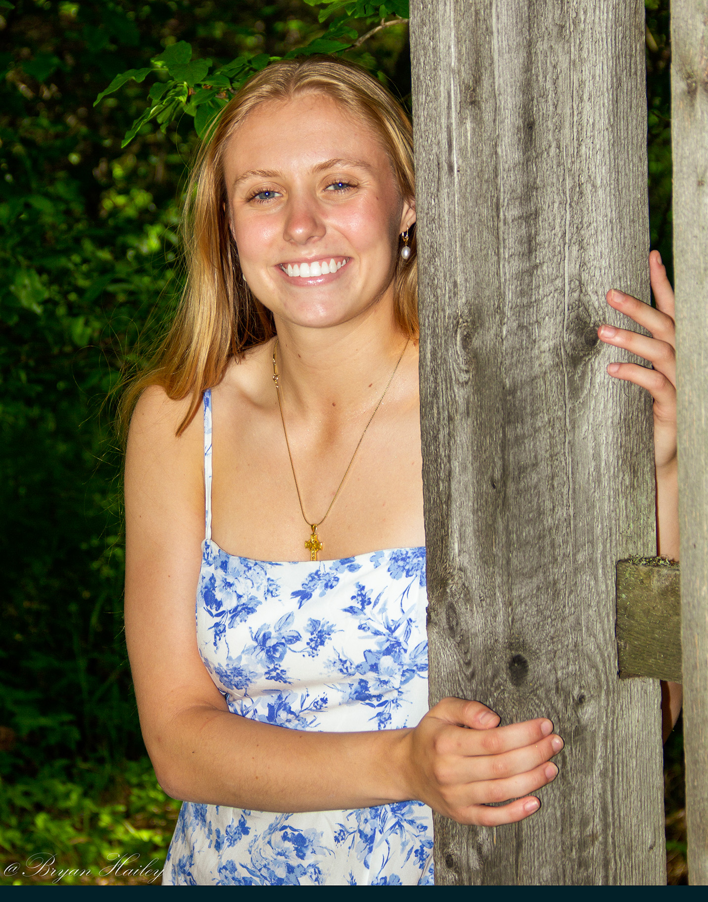 A person posing for a photo