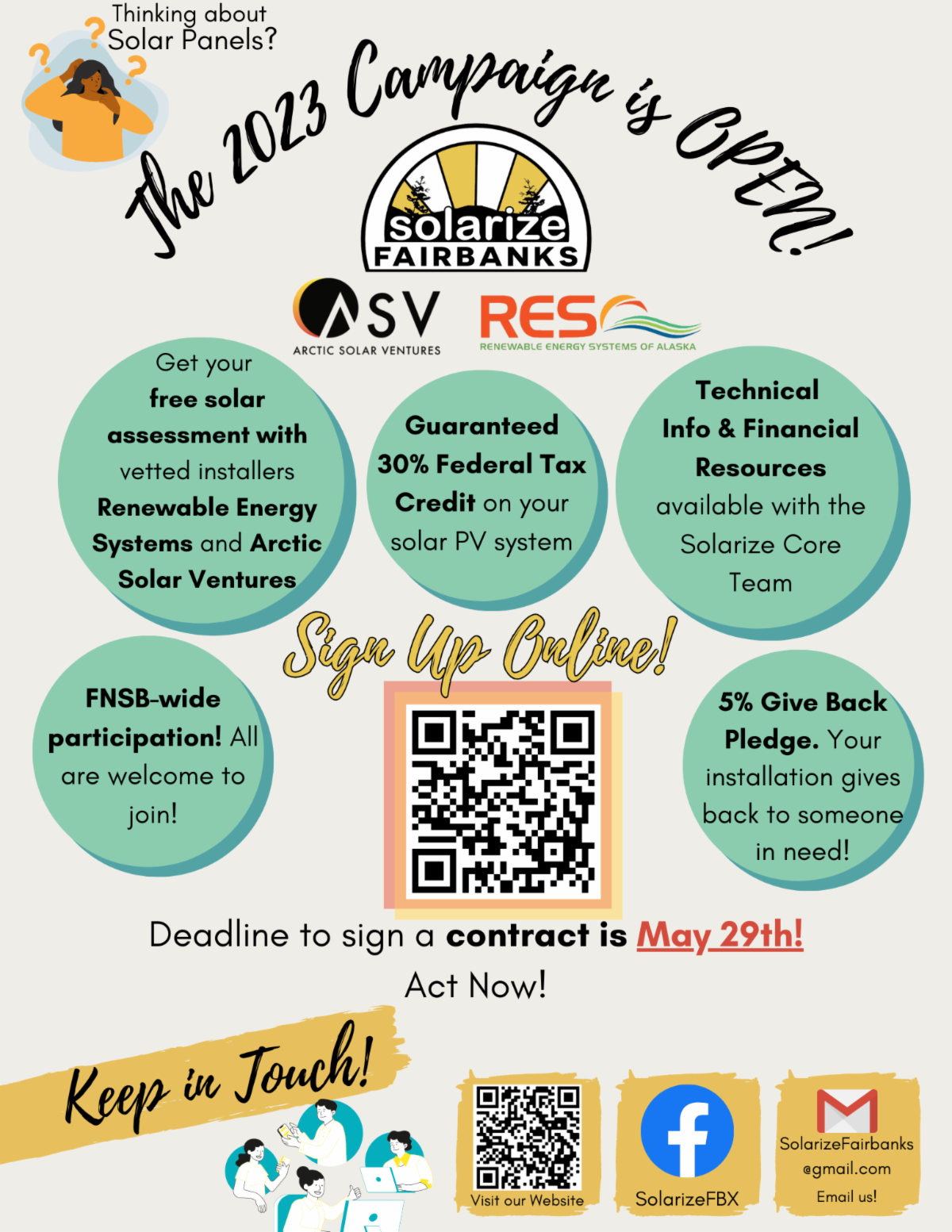 all content to the flyer is printed to the left