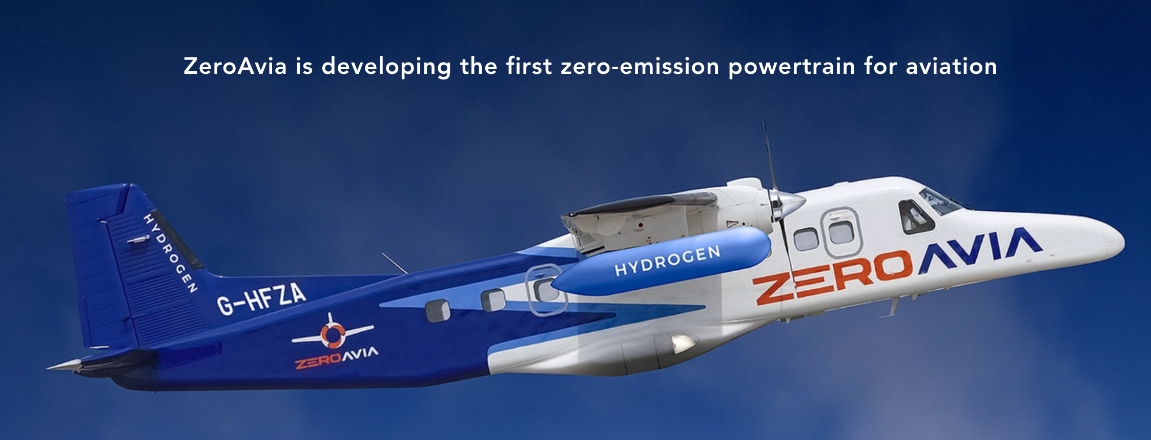 ZeroAvia is developing the first zero-emission powertrain for aviation