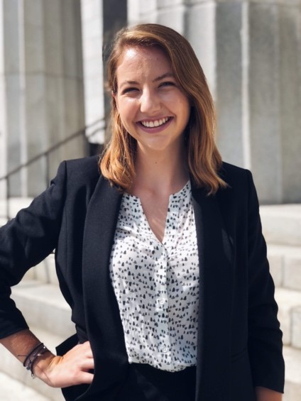 Gratia Rowell joins ACEP to work on policy research. Photo by Ellie Hardwick.