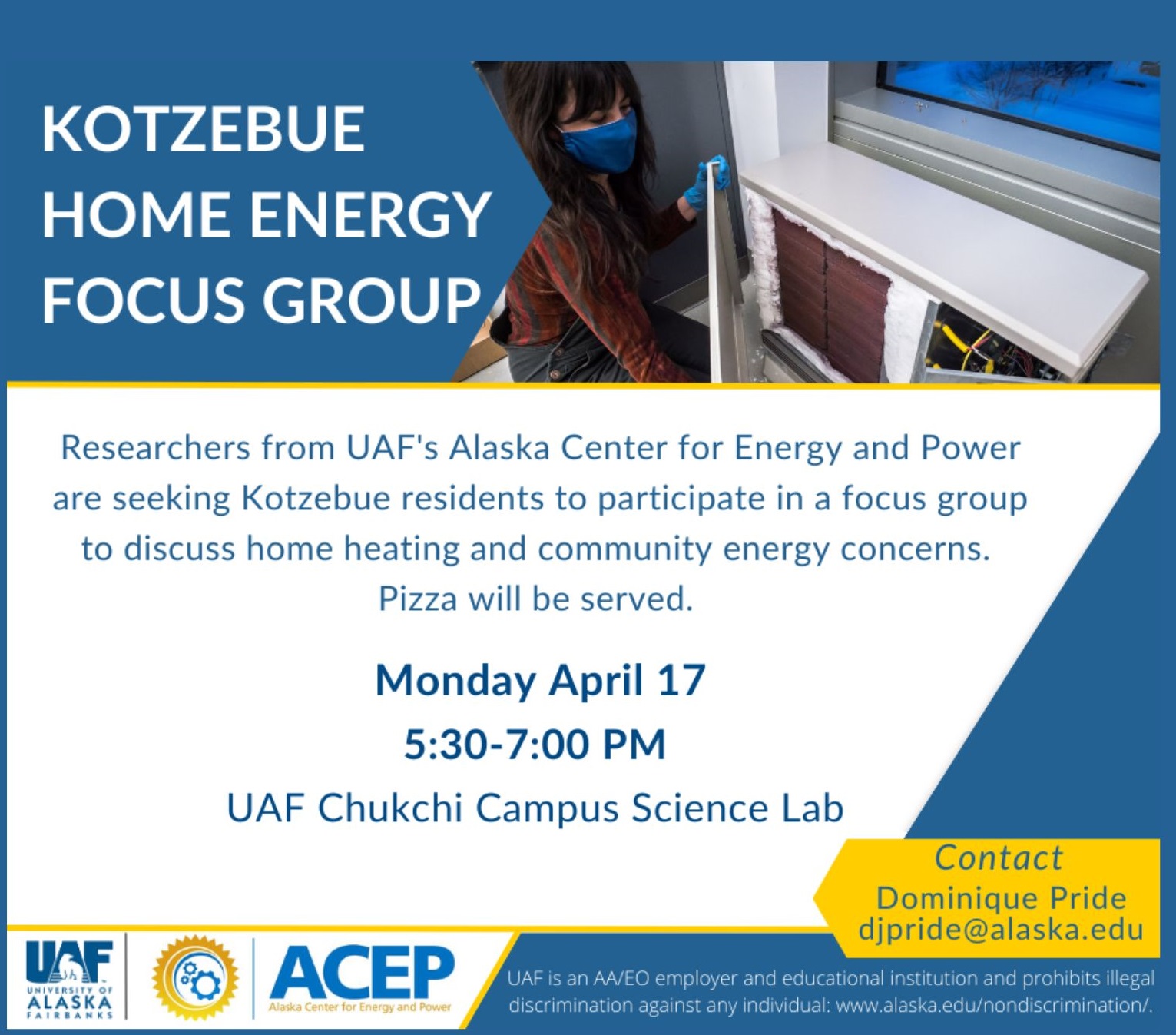 Flyer image - see article for all information in the flyer