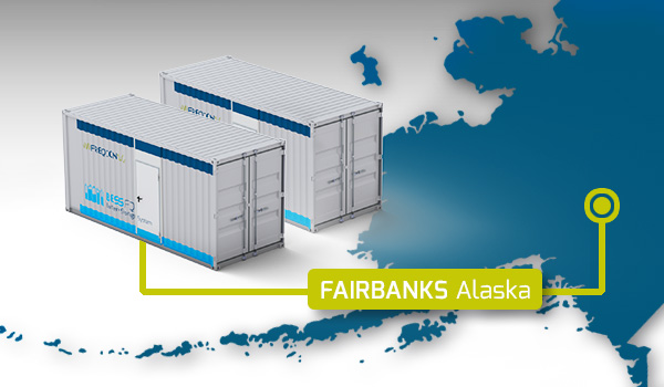 Two battery storage systems will be delivered to Alaska.