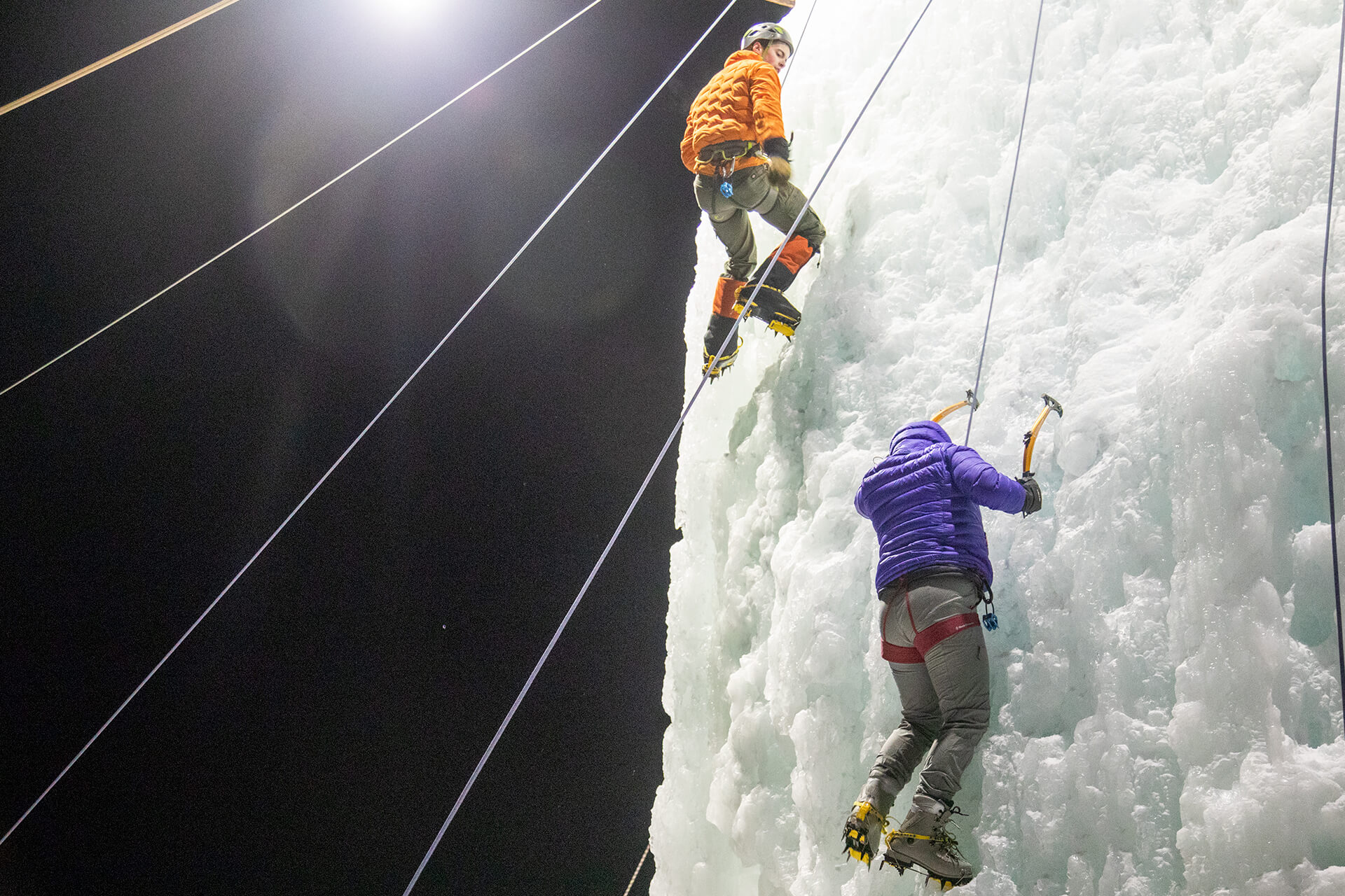 Ice Climbing Wall