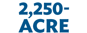 2250 acres