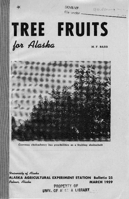 Tree Fruits for Alaska