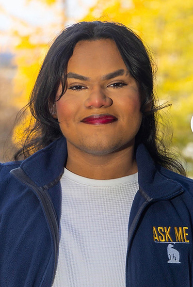 UAF student ambassador Jason