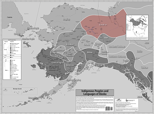 Indigenous Language Map - Gwich'in