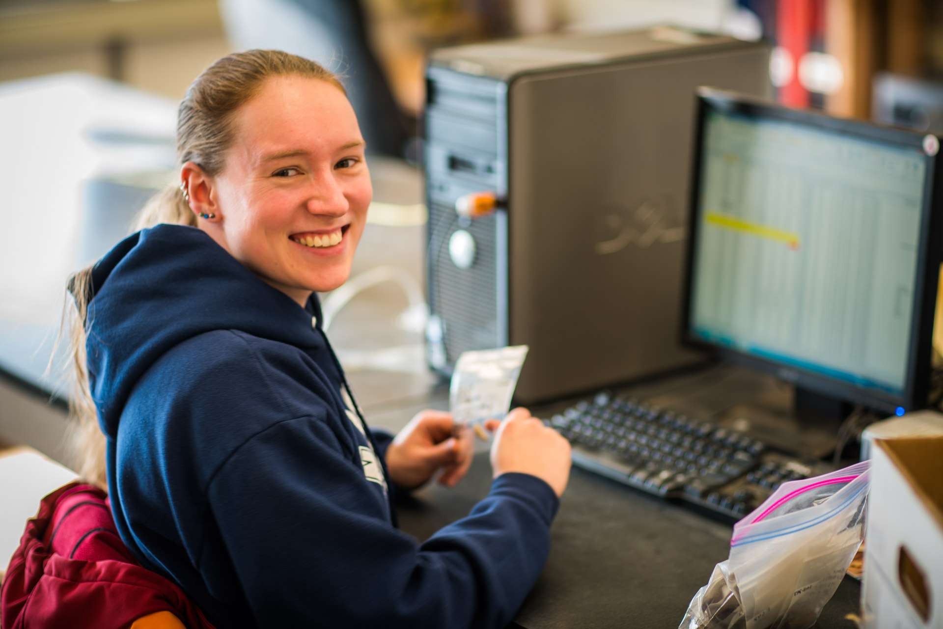 Anthropology student