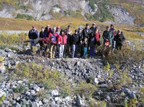 Denali Fault Field Trip participants