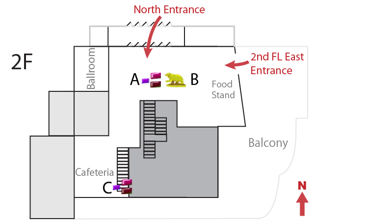 2nd floor map