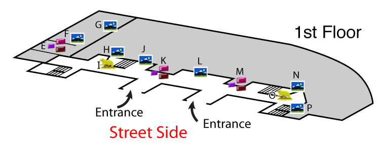 2nd floor map