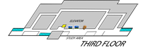 Map of 3rd floor