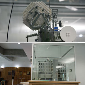 Photo of LEGO sculpture of Gruening