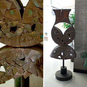 Photo of the Untitled Steel Sculpture