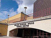 Photo of front of Wood Center