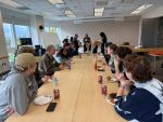 Good conversation with faculty undergraduate and graduate students