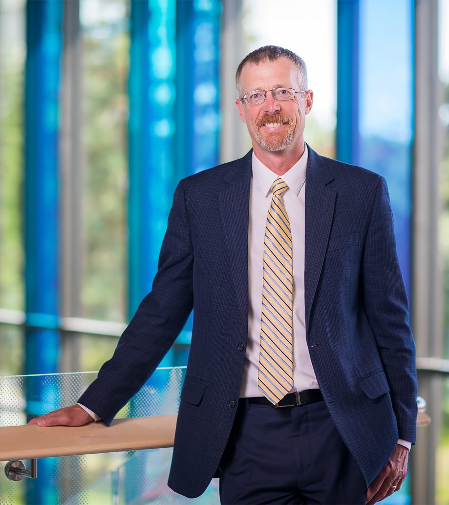 Chancellor Dan White. UAF photo by JR Ancheta.