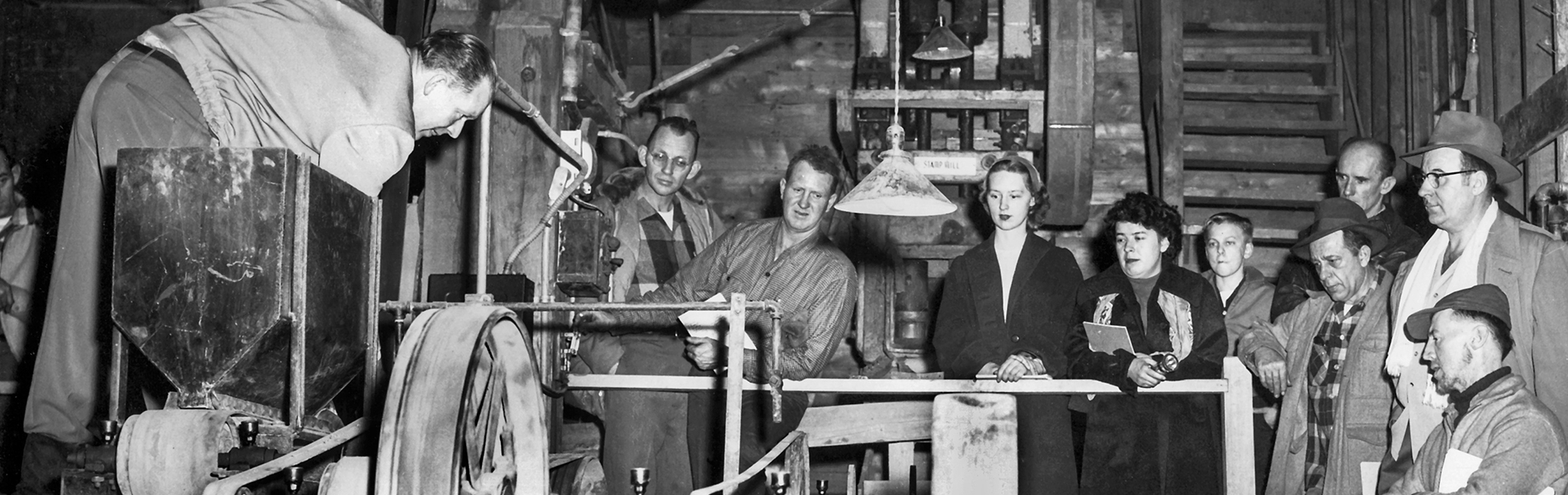 Students in the UAF mining program