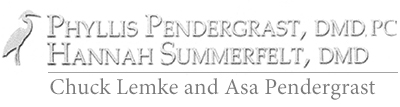 Dr. Phyllis Pendergrast and Chuck Lemke, Dr. Hannah Summerfelt, and Asa Pendergrast logo