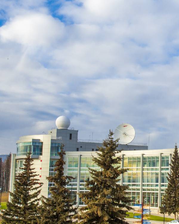 Exterior view of the International Arctic Research Center