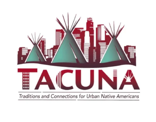 Logo for TACUNA, the Traditions and Connections for Urban Native Americans
