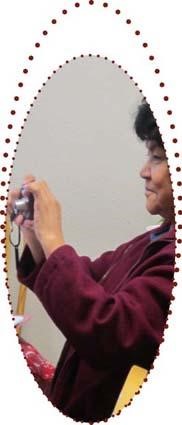 Women taking a picture