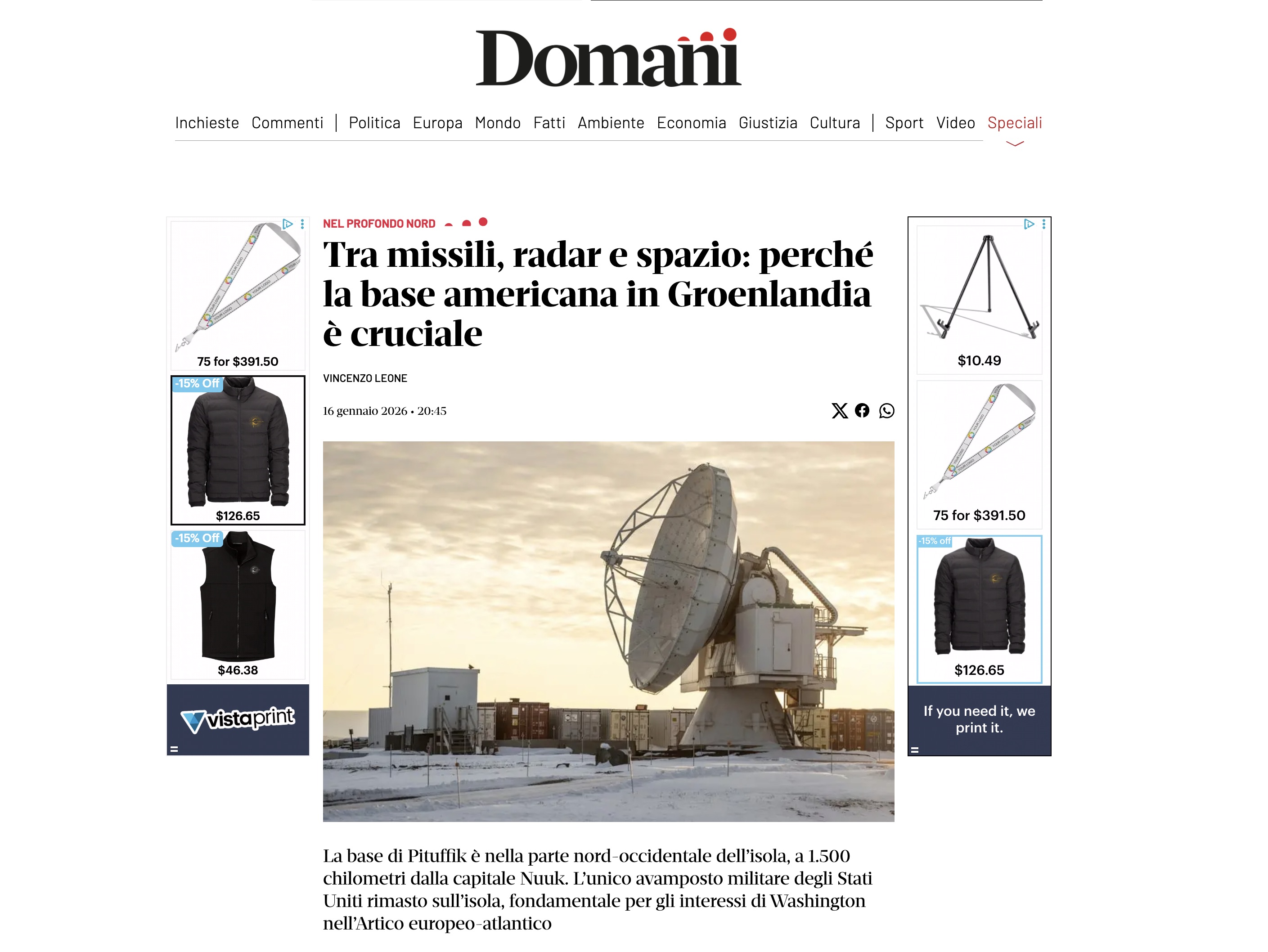 screenshot of webpage