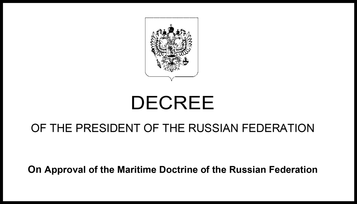Russian Maritime Doctrine