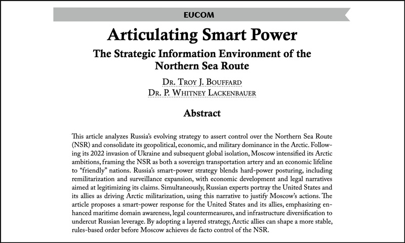 NSR - Articulating Smart Power