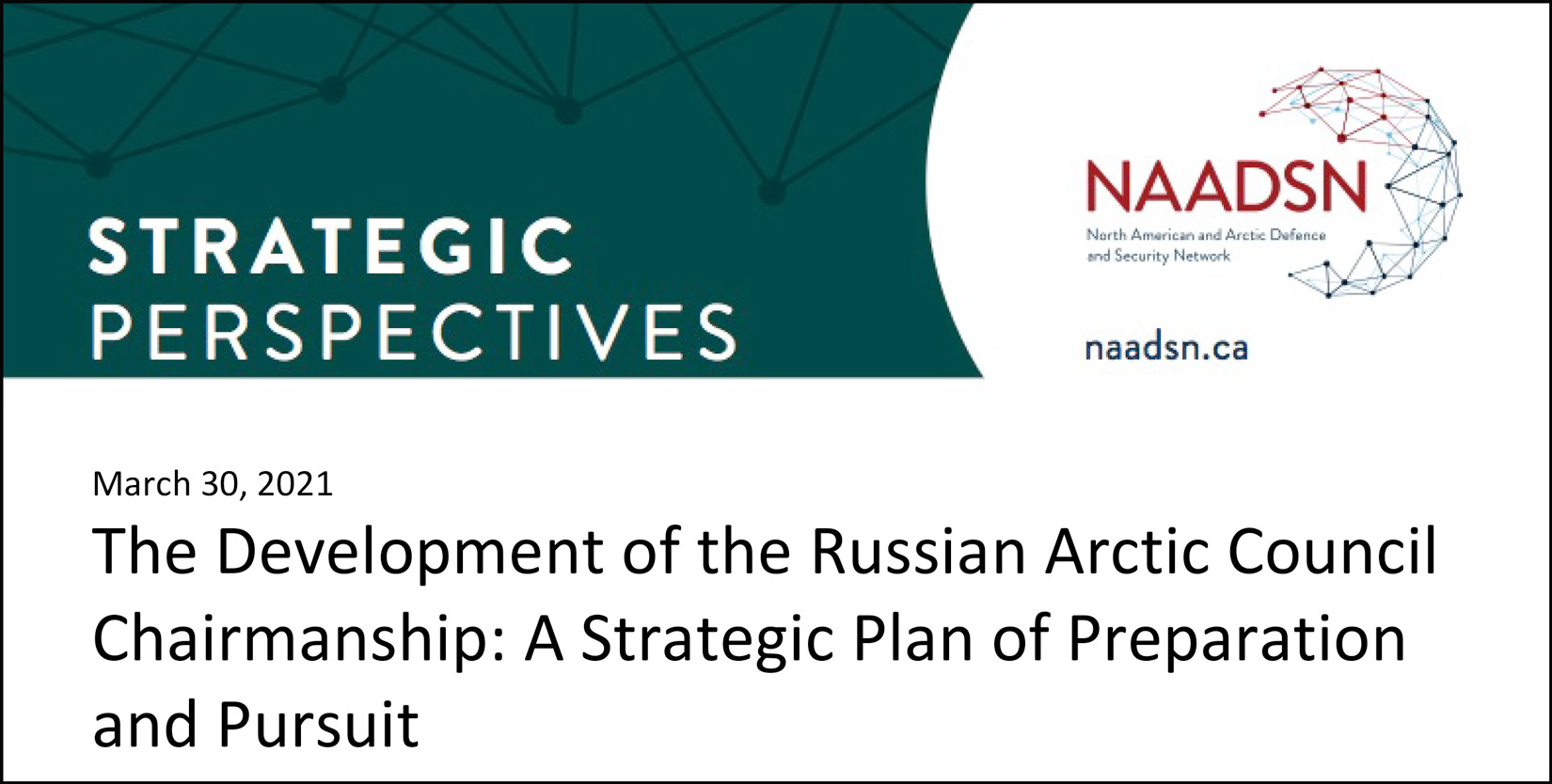 Russia Arctic Council Chairmanship