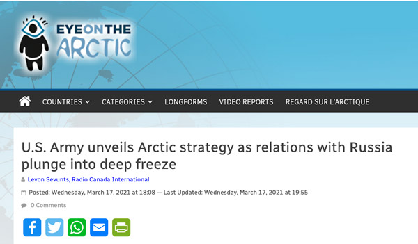 U.S. Arcy Arctic Strategy - RCI