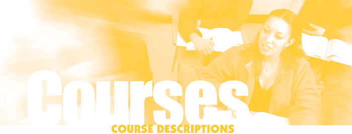 Course Descriptions