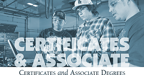 Certificates and Associate programs