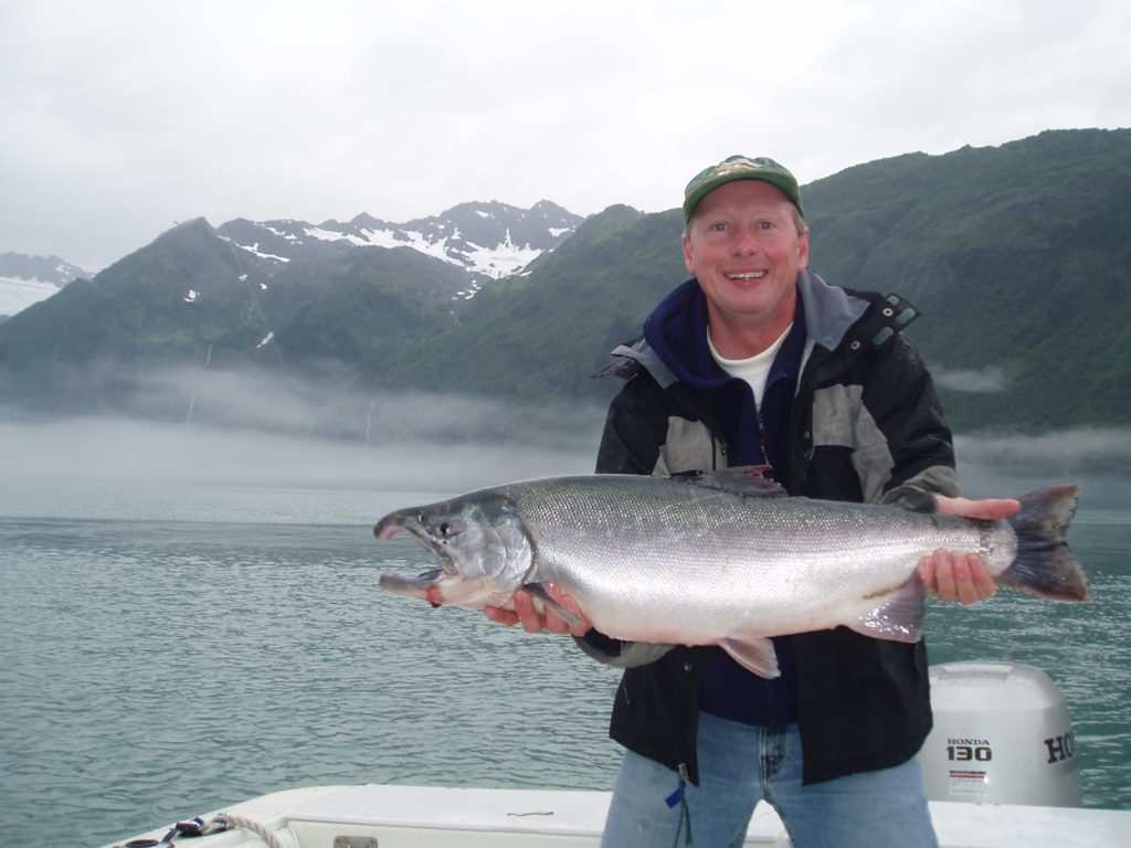 charlie sparks with fish