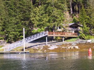 Dora Bay - from water