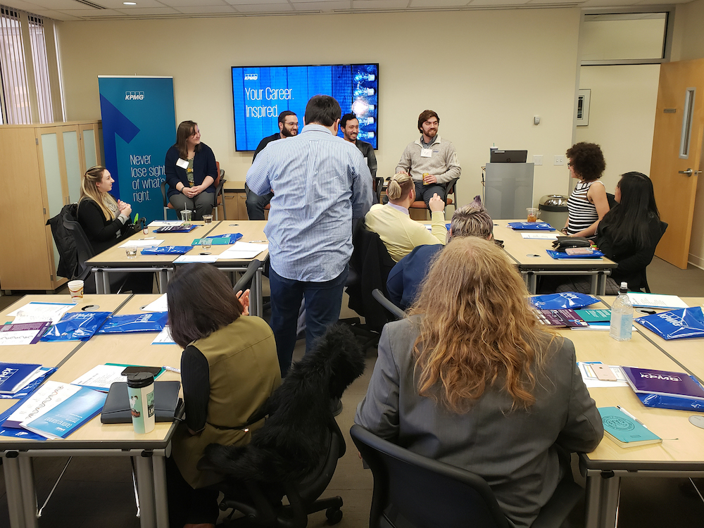 GAAP members part take in a workshop