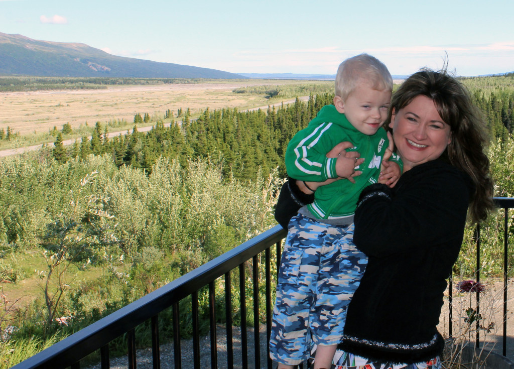 Heather and her son, Leo